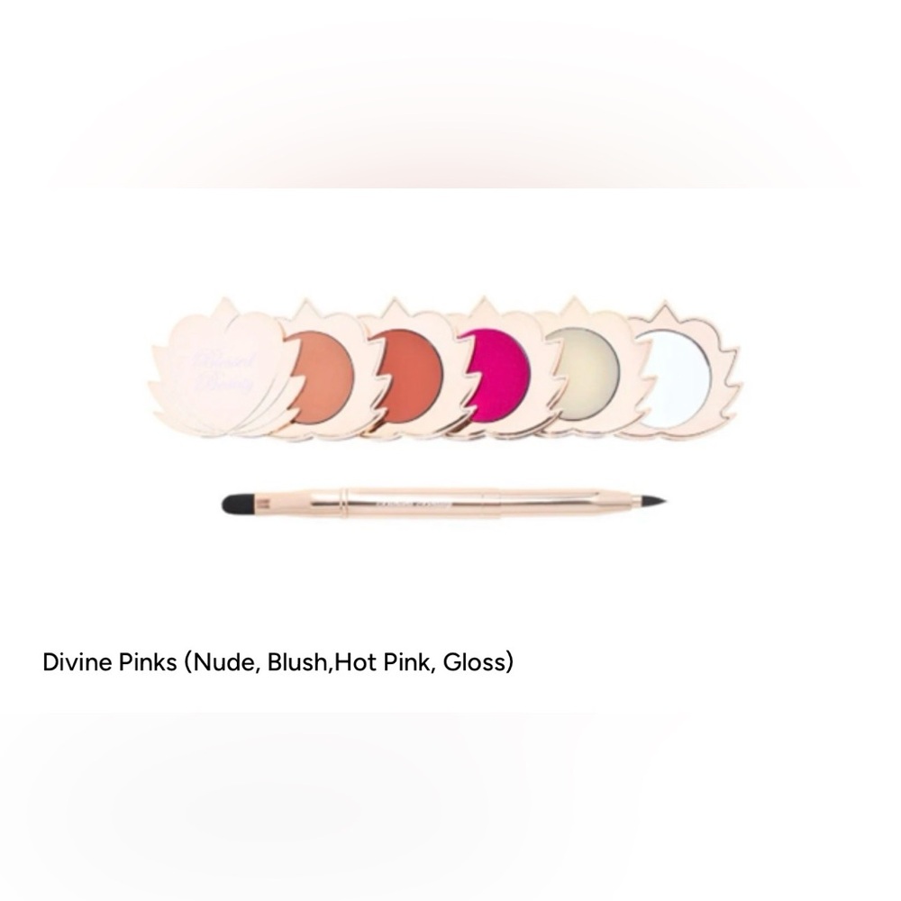 ✨ Blessed Beauty Natural Lip Cream‎ Set – Divine Pinks + Mantra Stickers (NEW)